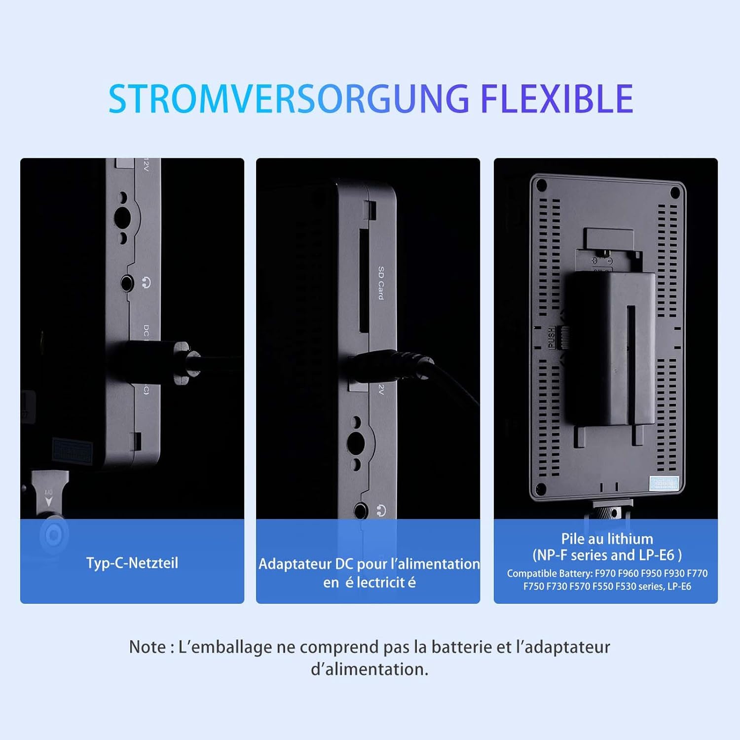 Moniteur feelword F6 est un moniteur de terrain léger et abordable pour caméras, doté d'un écran tactile IPS 5.5" Full HD (1920x1080