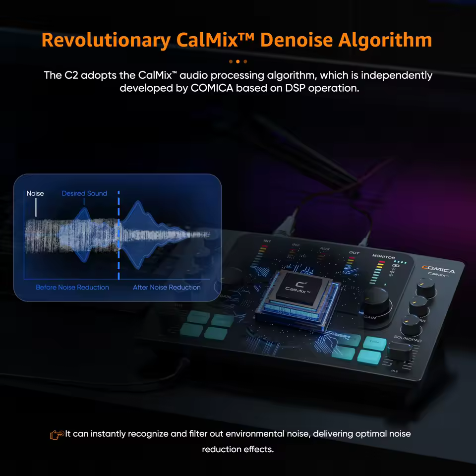 AD Caster C2 ; diffusion de contenu; podcast; enregistrement multifonctions